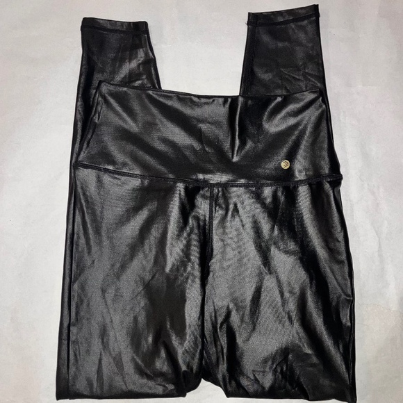 Savvi Pants - SAVVI liquid black leggings